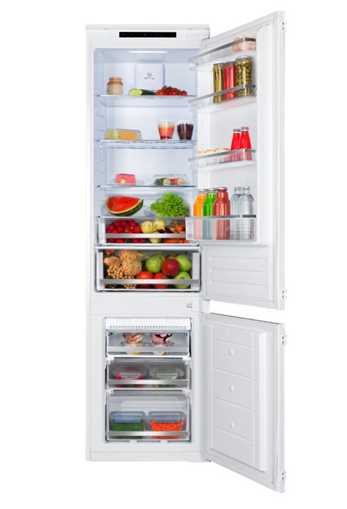 Двухкамерные встраиваемые холодильники Hansa